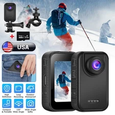 HD 2K Mini Action Camera Sports Camcorder Video Outdoor Waterproof Motorbike Cam