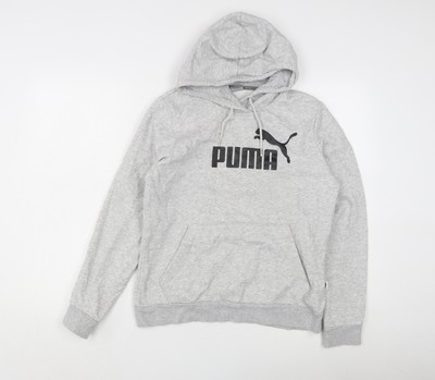 Puma Damen Pullover Hoodie grau Größe 16