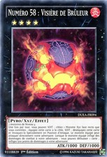 Yu-Gi-Oh TCG DUEA-FR094 C Nummer 58: Brennervisier Die Allianz der Duellanten