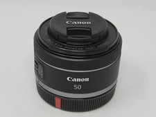 Canon RF 50mm f/1.8 STM Lens for Canon RF Mount with Lens Caps