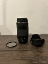 Canon EF 75-300mm f/4-5.6 III Telephoto Zoom Lens Working  Tested