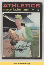 1971 Topps Marcel Lachemann #84 READ 0a1
