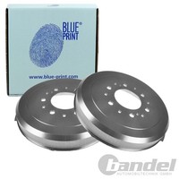 2X Blue Print Bremstrommeln 295Mm Hinten Passend FÜR Toyota Hilux