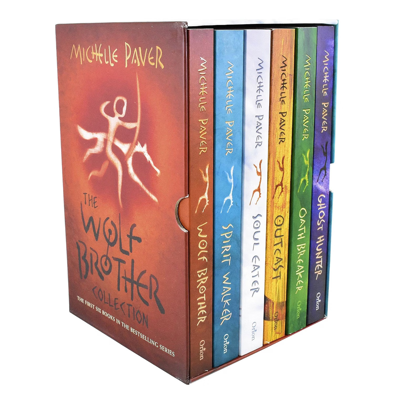 Orion Children's Books Boys Dark Chronicles Of Ancient Ness Wolf Brother Collection 6 Books Box Set By Michelle Paver - Paperback - Ages 8-12 - Prehistoric Fantasy Adventure Gift - Image 2