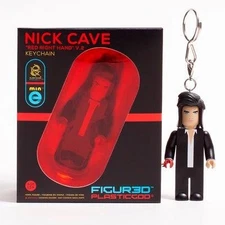 NICK CAVE RED RIGHT HAND V.2 VINYL TOY FIGURE 3" KEYCHAIN PLASTIC GOD