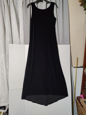 Carole Little Women's Maxi Dress Velvet Black Size 12 -C