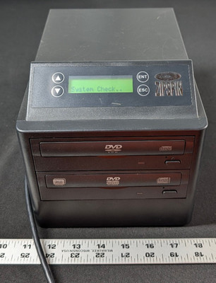 ZipSpin 121-PRO-WM CD DVD R/RW Disc Duplicator Copier Recorder Burner