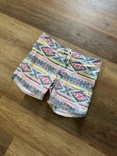 Chubbies Shorts Men's 34 Board shorts Aztec Print Beach Unlined Preppy