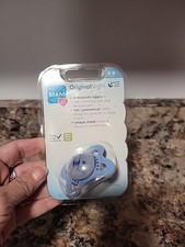 MAM Original Night Orthodontic Glow in the Dark Pacifiers 0-6 Months, Blue