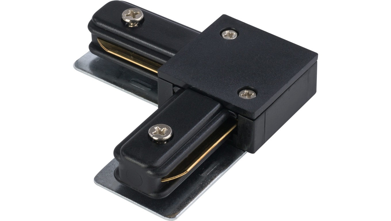 PROFILE L-CONNECTOR BLACK 9455 angle connector