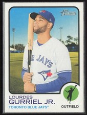 2022 Topps Heritage Lourdes Gurriel Jr. Toronto Blue Jays #371