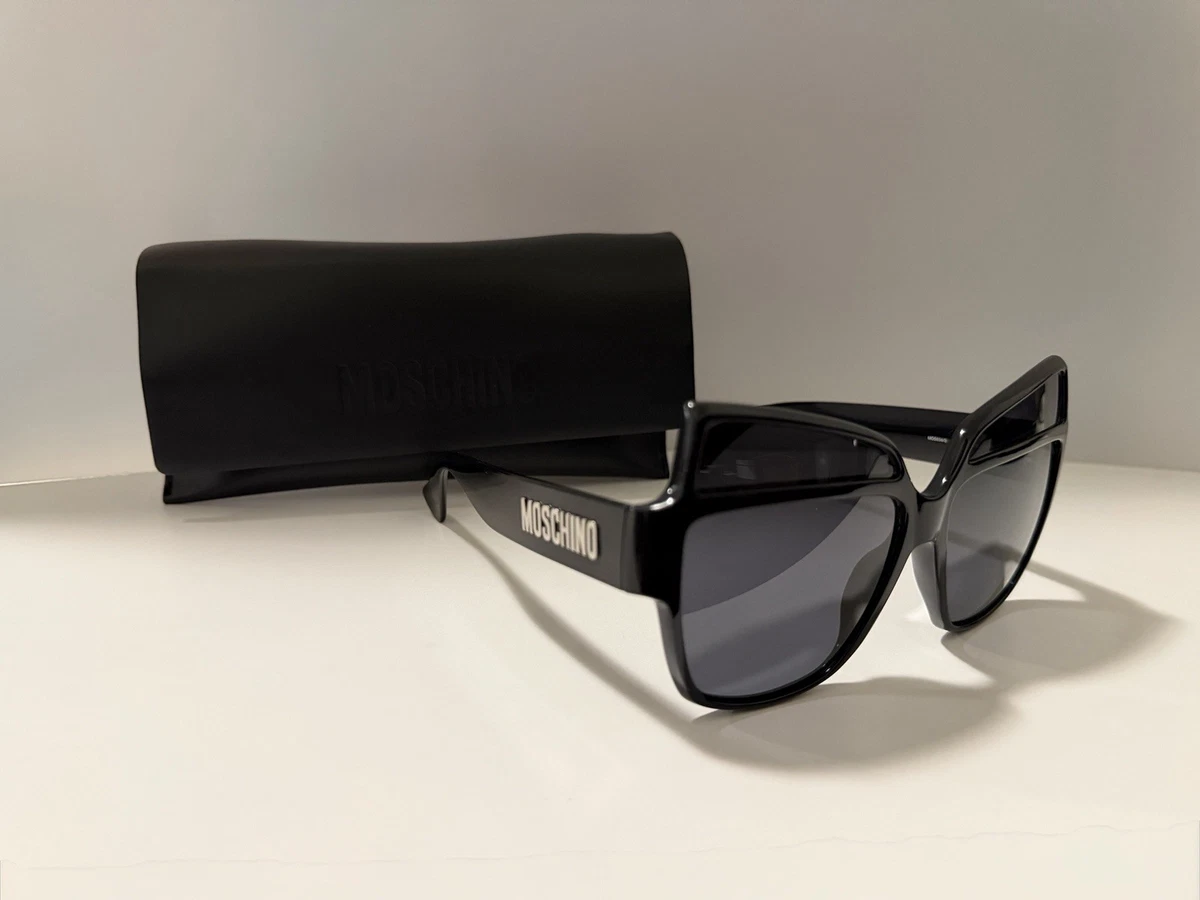 Moschino Cat Eye Sunglasses Black for Women for sale | eBay display picture 3