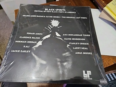 Black Spirits Festival Of New Black Poets In America Vinyl LP Reissue NEW Sealed