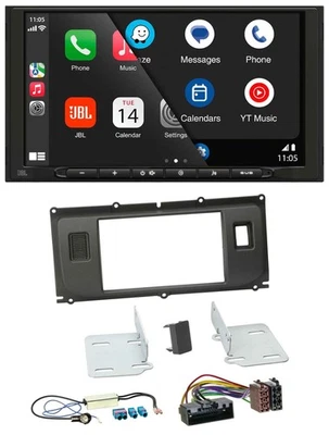 JBL MP3 DAB Bluetooth USB 2DIN Autoradio für Land Rover Evoque Blindstopfen ab 1 - Bild 1 von 4