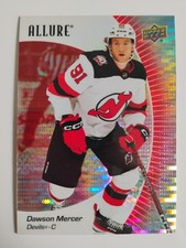 23 24 UPPER DECK ALLURE RED RAINBOW DAWSON MERCER #82