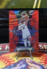 2022-23 Panini Mosaic - Tyus Jones #194 Red Wave Mosaic Prizm