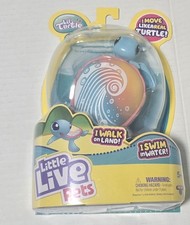 NEW Little Live Pets LIL' Turtle Walk And Swim In Water Electronic Toy