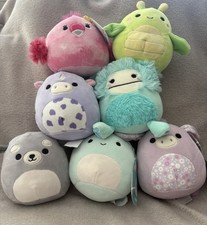 Squishmallows Lot Of 7 - 5  Some With Tags  Some Without Tags - Pre-owned