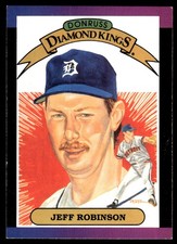 Jeff Robinson 1989 Donruss #18 Tigers MLB READ FREE SHIPPING AutographDen