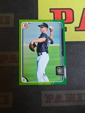 2015 Bowman Baseball Base Green Ryan McMahon /99