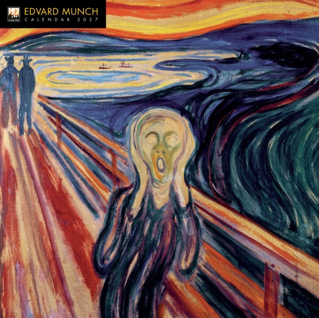 Edvard Munch Calendar 2027, Wall Calendars, Month To View, Art, Gift - Image 2