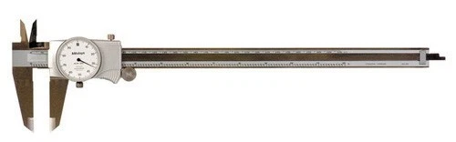 Mitutoyo 505-746 Dial Caliper, 0 to 12"
