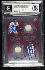 BAS 2002 Playoff Absolute Memorabilia Team Tandems Materials Rafael Palmeiro ow6