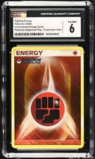 2009 Unnumbered Energy Cards Fighting Energy CGC 6