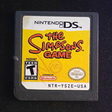 The Simpsons Game Nintendo DS Cartridge Only UNTESTED