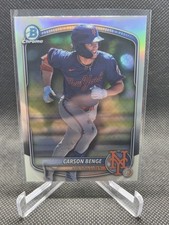 2025 Bowman Carson Benge Refractor Mets #BDC138