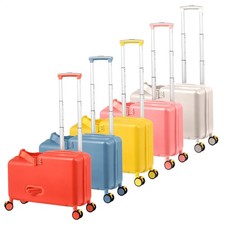 Ride on Suitcase for Kids 20 inch Kids Luggag...