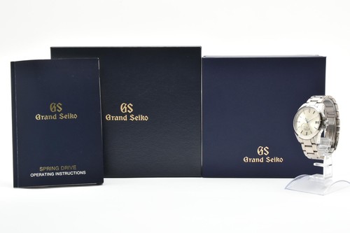 【NEAR MINT】Grand SEIKO SBGA079 9R65-0BG0 Titanium Mens Silver Watch From JAPAN