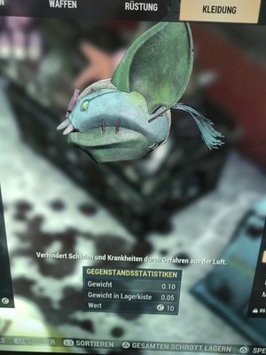 Fallout 76 PS5/PS4 - Kleidung, Masken, Kopfbedeckungen