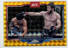 Said Nurmagomedov Chrome 2025 Gold Refractor /50 #84
