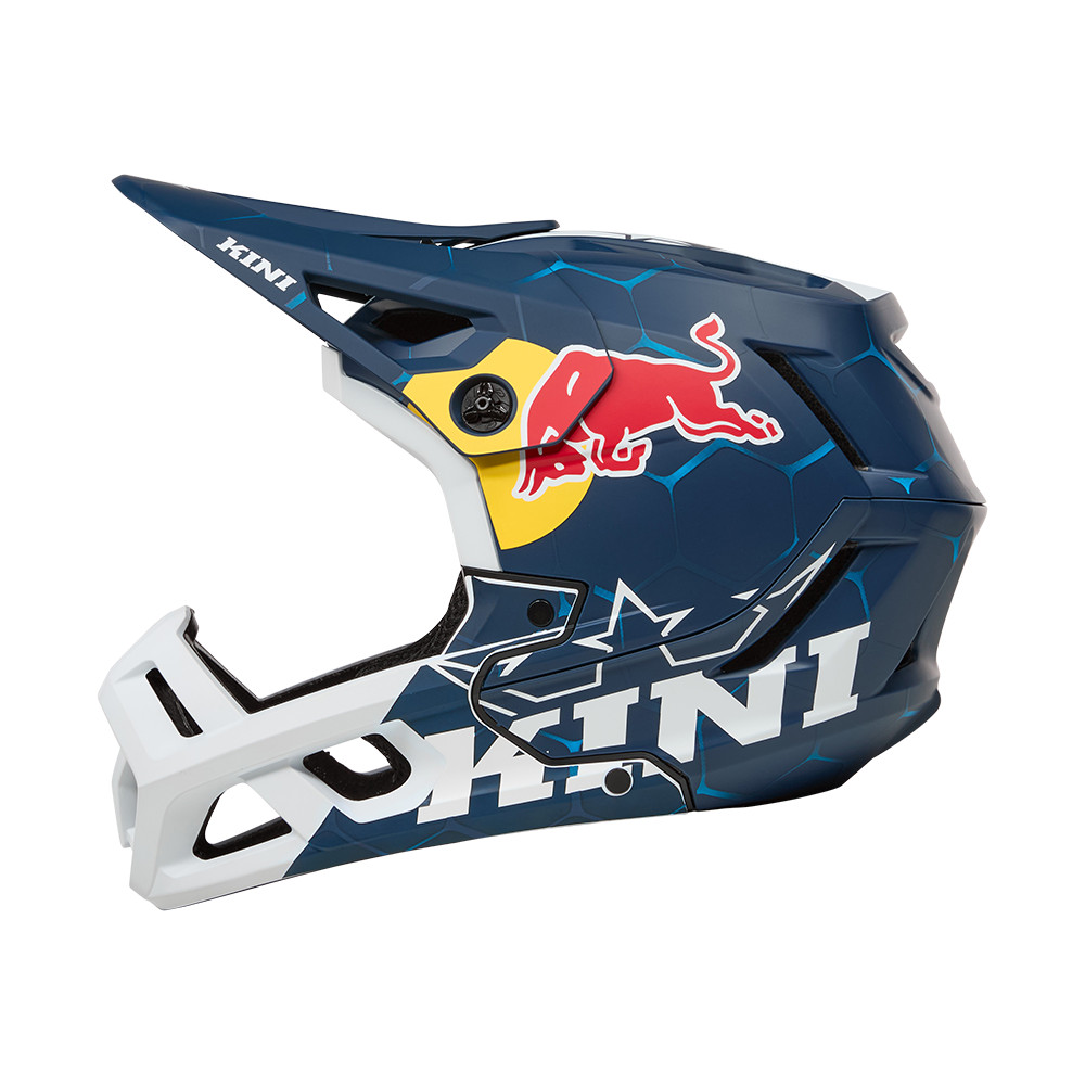 Casco bici Red Bull Kini EC 1.0 Enduro Fullface Mountain Bike Trail MTB BMX foto 5