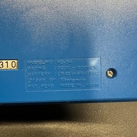 gamewatch Ga Left 1073 Nintendo Game Watch Fire Box Manual Japan