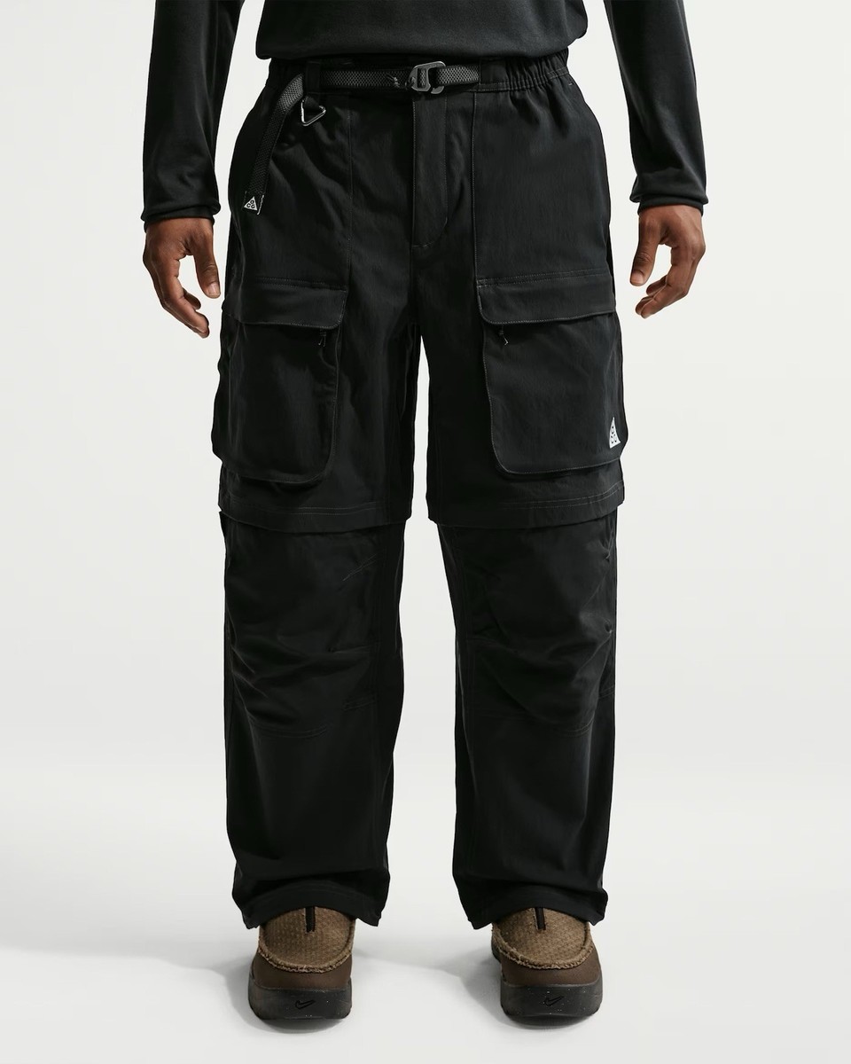 NEW $195 Nike ACG Smith Summit Cargo Pants 2025 Black HV0591 010
