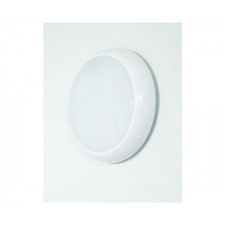 KSR Roma Round LED Bulkhead Multi Wattage IP65 Emergency light White KSRSF401
