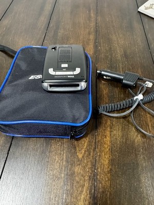 Escort Passport Max Radar Detector GPS Bluetooth with  SmartCord and  Carry Case