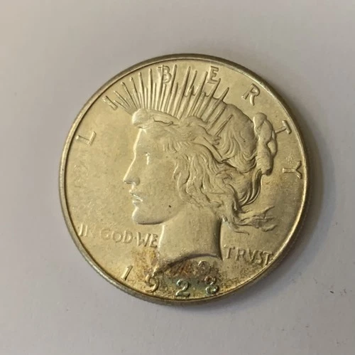 1923-S Peace Dollar, Brilliant Uncirculated