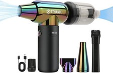Compressed Air Duster - Barber Blower, Electric Duster, 3 Gear Mini Portable ...