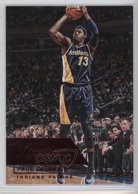 2015-16 Panini Prestige Bonus Shots Red 71/199 Paul George #173 fm0