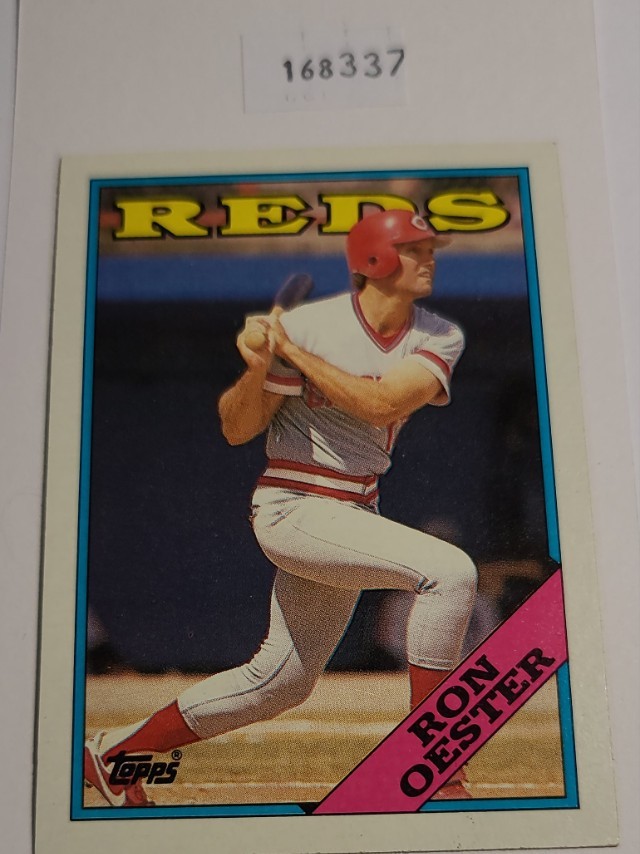 1988 Topps Ron Oester Cincinnati Reds #17
