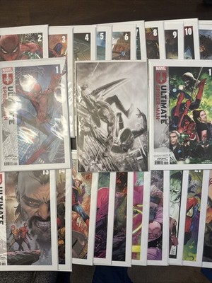 Ultimate Spider-Man 2024 lot 1 2 3 4 5 6 1st Print 2nd 21 22 Run Complete