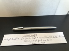 Sheaffer Imperial 444 Ballpoint Pen (reminder clip) With Newly Fitted Refill