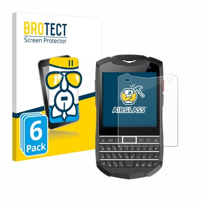 6x BROTECT Panzerfolie Schutzglas für Unihertz Titan Pocket Display 9H Zubehör