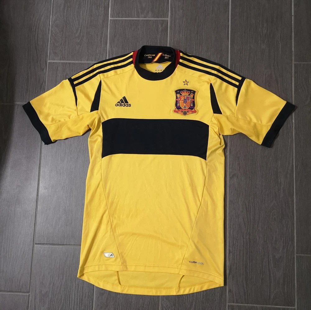 Vintage 2012 Spanien Nationalmannschaft TW GK Trikot Größe: S Fußball Streatwear