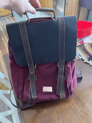Jameson Redbreast Irish Whiskey Travel Backpack Laptop Genuine Leather