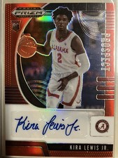 2020 Panini Prizm Draft Picks Prospect  Red /199 Kira Lewis Jr Auto Alabama