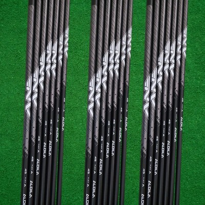 Aldila NV .370 Parallel Tip Graphite Iron Golf Shaft Bundle Set A/R/S Flex